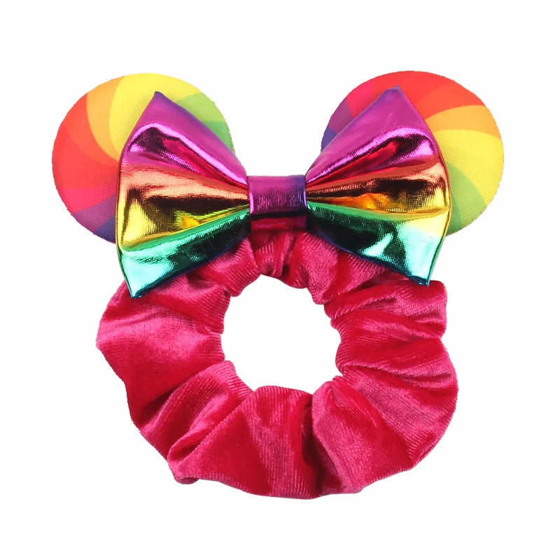 Elastic Disney Mickey Christmas Hair 