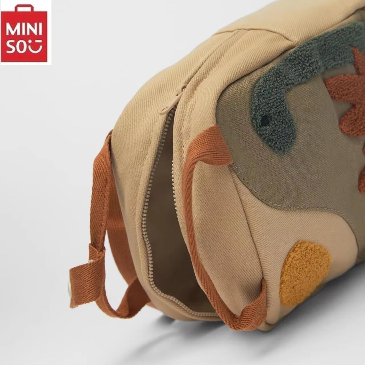 Mochila Infantil de Dinossauro Bordada