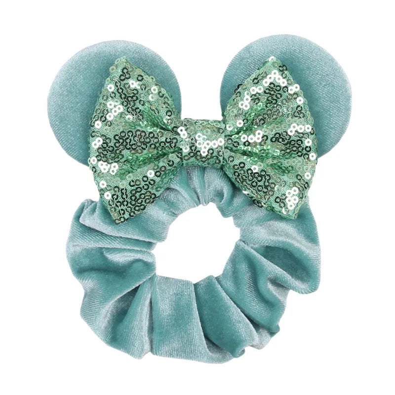 Elastic Disney Mickey Christmas Hair 