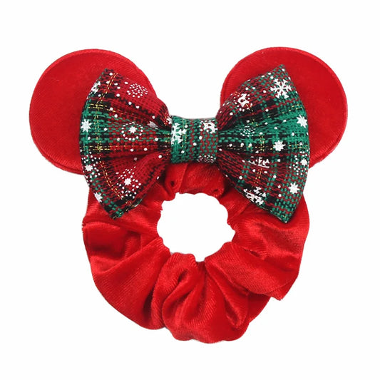 Elastic Disney Mickey Christmas Hair 