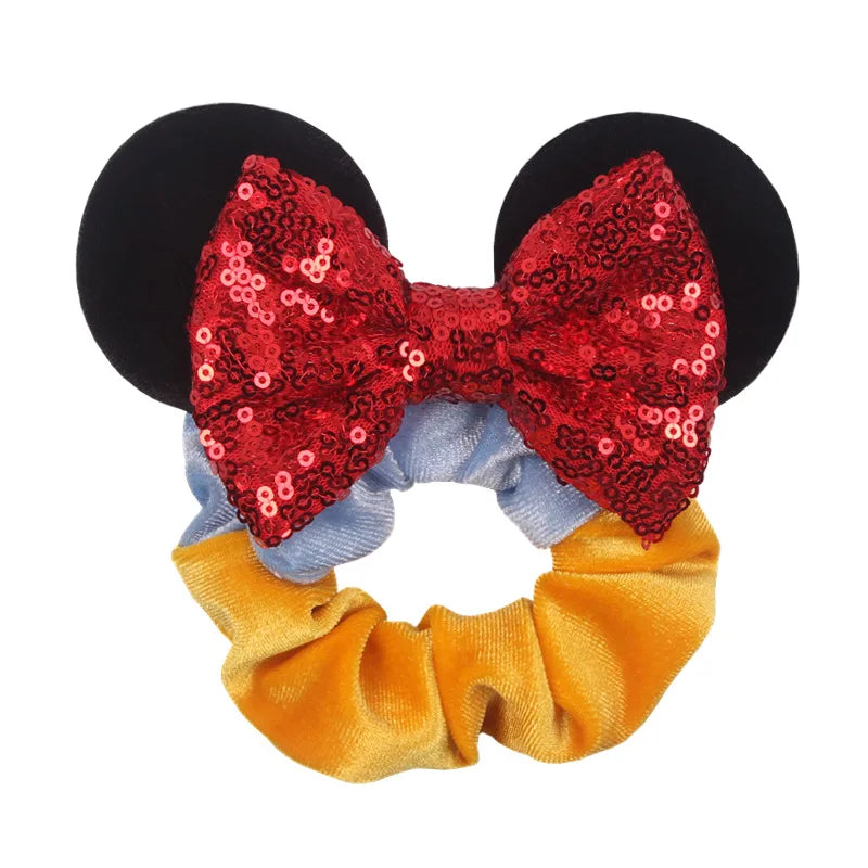 Elastic Disney Mickey Christmas Hair 