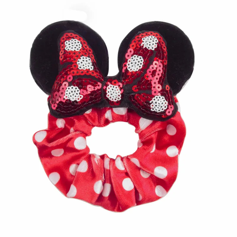 Elastic Disney Mickey Christmas Hair 