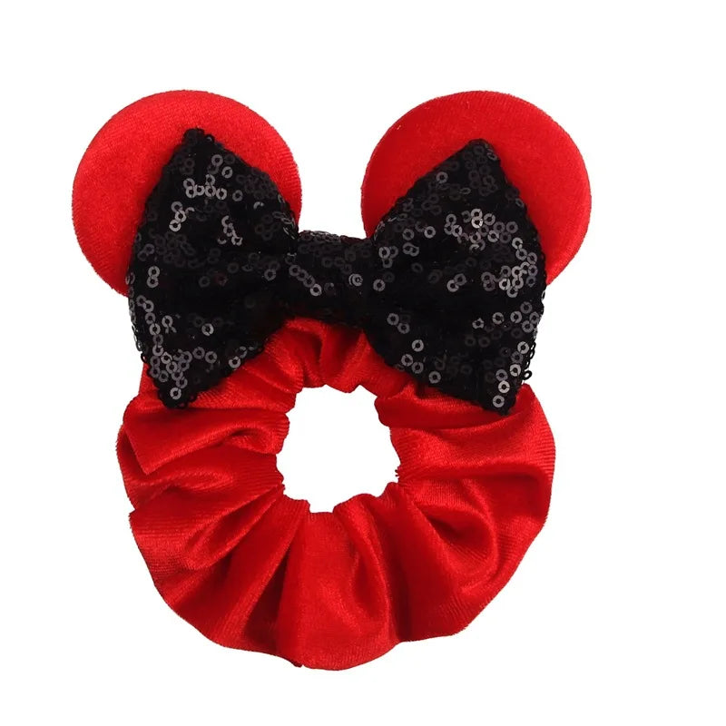 Elastic Disney Mickey Christmas Hair 