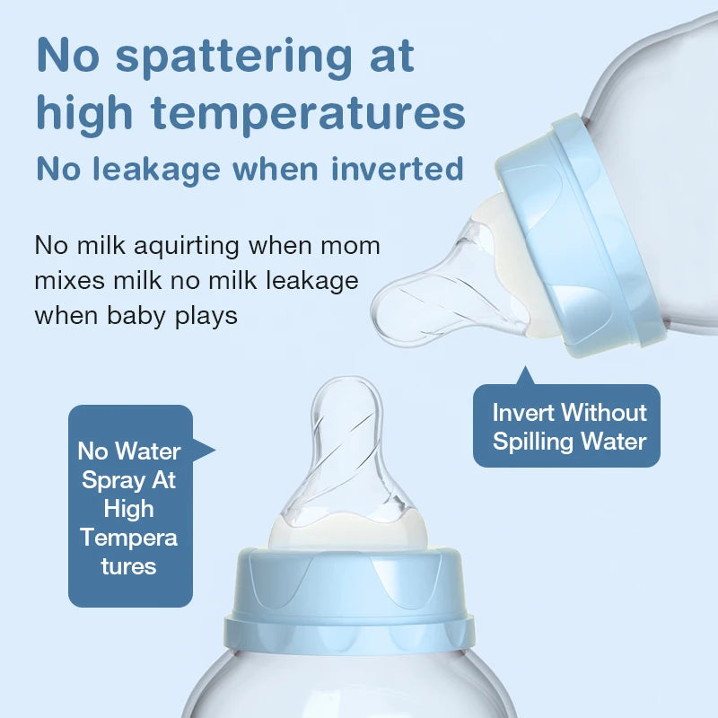 150/240ML Baby PP Bottle with Gravity Ball Newborn Baby Bottle with Handle Milk Bottle Baby Bottles Newborn Feeding Supplies 