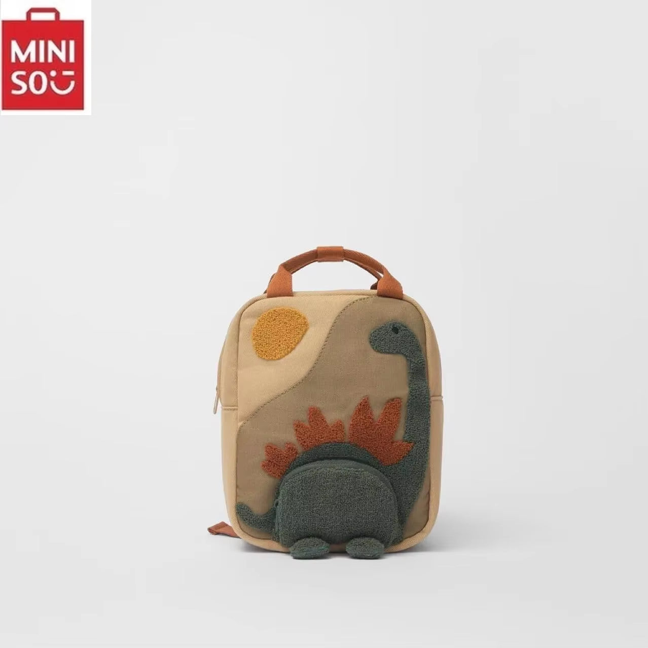 Mochila Infantil de Dinossauro Bordada