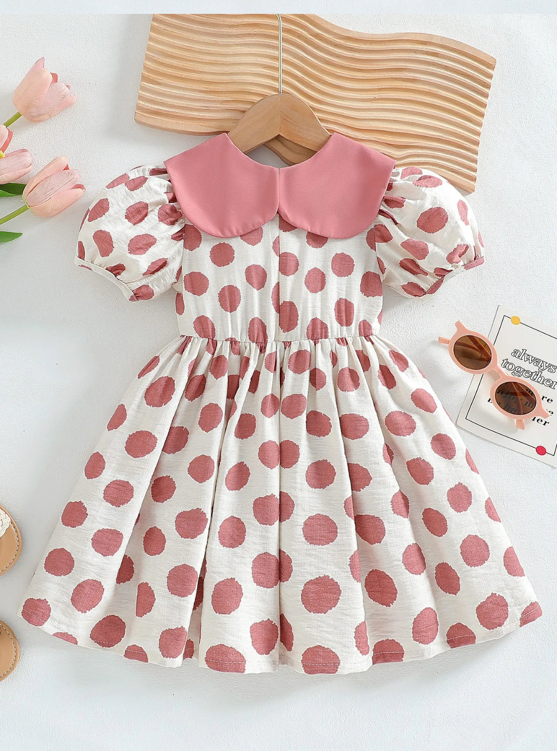 Vestido de Bolinha Charme baby