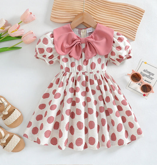 Vestido de Bolinha Charme baby