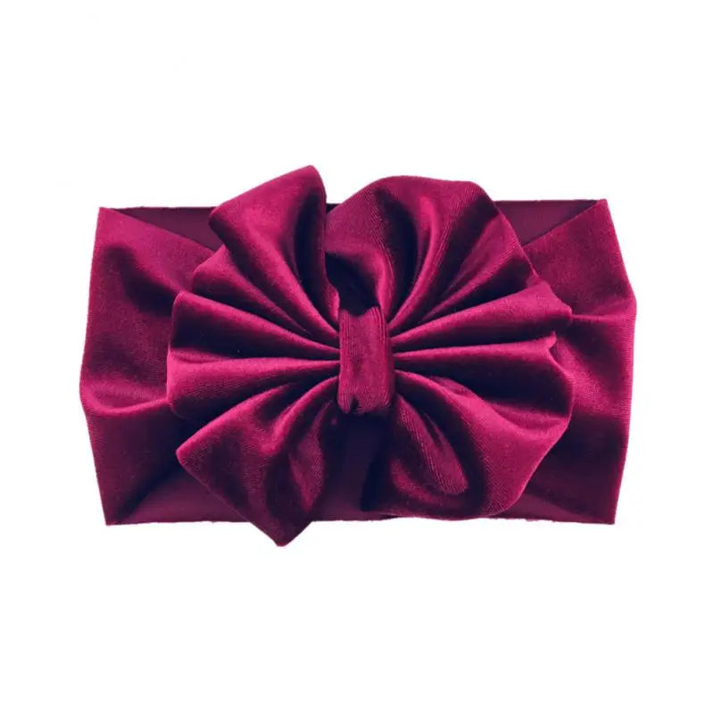 Velvet Baby Headband 