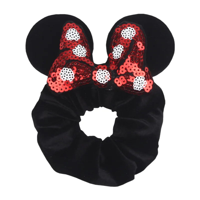 Elastic Disney Mickey Christmas Hair 