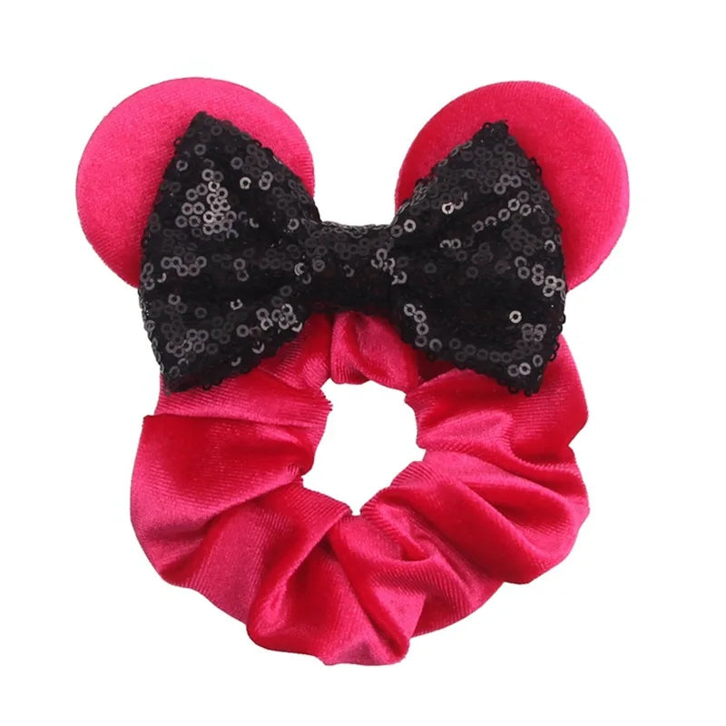 Elastic Disney Mickey Christmas Hair 