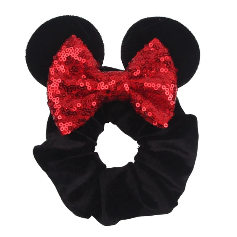 Elastic Disney Mickey Christmas Hair 