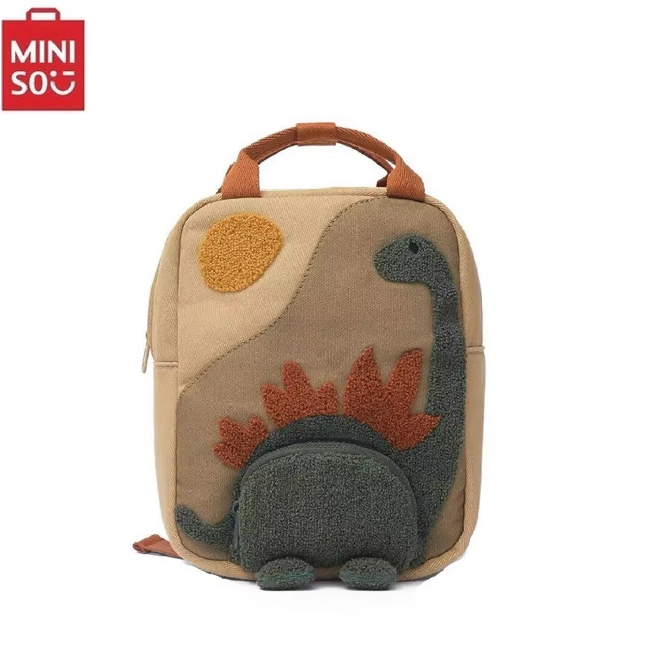 Mochila Infantil de Dinossauro Bordada